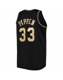 Scottie Pippen Chicago Bulls Mitchell & Ness Big & Tall Hardwood Classics 1997/98 Swingman Jersey - Black