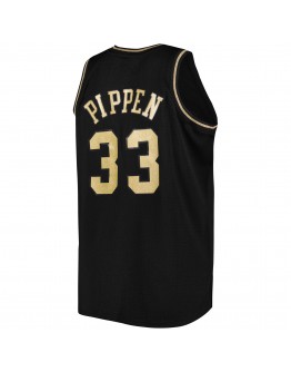 Scottie Pippen Chicago Bulls Mitchell & Ness Big & Tall Hardwood Classics 1997/98 Swingman Jersey - Black