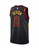 Collin Sexton Cleveland Cavaliers Jordan Brand 2020/21 Swingman Jersey - Statement Edition - Black