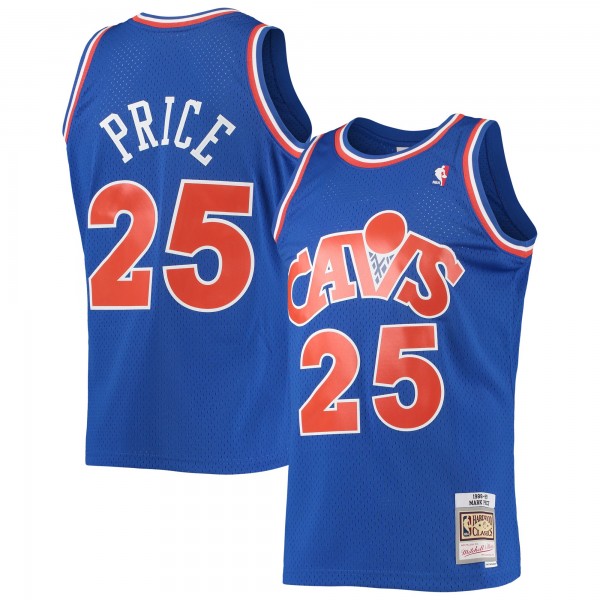 Mark Price Cleveland Cavaliers Mitchell & Ness 1988-89 Hardwood Classics Swingman Jersey - Blue