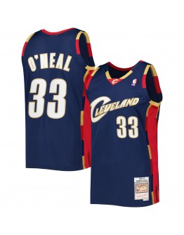 Shaquille O'Neal Cleveland Cavaliers Mitchell & Ness Hardwood Classics 2009/10 Jersey - Navy