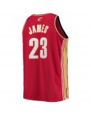 LeBron James Cleveland Cavaliers Mitchell & Ness Big & Tall Hardwood Classics Swingman Jersey - Wine