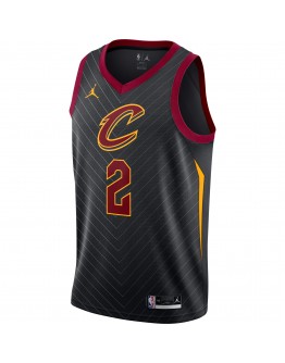 Collin Sexton Cleveland Cavaliers Jordan Brand 2020/21 Swingman Jersey - Statement Edition - Black