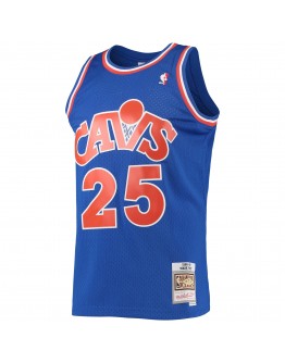 Mark Price Cleveland Cavaliers Mitchell & Ness 1988-89 Hardwood Classics Swingman Jersey - Blue