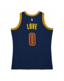 Kevin Love Cleveland Cavaliers Mitchell & Ness 2001/02 Hardwood Classics Swingman Jersey - Navy