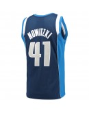 Dirk Nowitzki Dallas Mavericks Mitchell & Ness 2011-12 Hardwood Classics Swingman Jersey - Navy