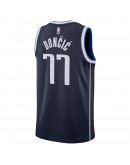 Luka Doncic Dallas Mavericks Jordan Brand Unisex Swingman Jersey - Statement Edition - Navy