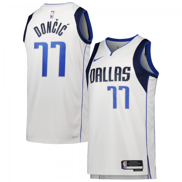 Luka Doncic Dallas Mavericks Nike Unisex Swingman Jersey - Association Edition - White