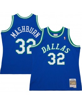 Jamal Mashburn Dallas Mavericks Mitchell & Ness 2001/02 Hardwood Classics Swingman Jersey - Royal