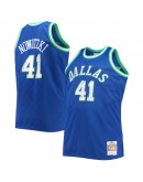 Dirk Nowitzki Dallas Mavericks Mitchell & Ness Big & Tall 1998-99 NBA 75th Anniversary Diamond Swingman Jersey - Royal