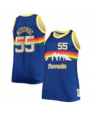 Dikembe Mutombo Denver Nuggets Mitchell & Ness Big & Tall 1991-92 NBA 75th Anniversary Diamond Swingman Jersey - Blue