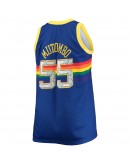 Dikembe Mutombo Denver Nuggets Mitchell & Ness Big & Tall 1991-92 NBA 75th Anniversary Diamond Swingman Jersey - Blue