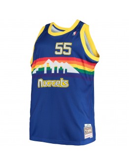 Dikembe Mutombo Denver Nuggets Mitchell & Ness Big & Tall Hardwood Classics Jersey - Royal