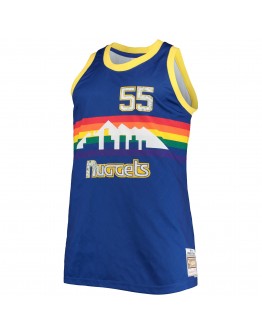 Dikembe Mutombo Denver Nuggets Mitchell & Ness Big & Tall 1991-92 NBA 75th Anniversary Diamond Swingman Jersey - Blue