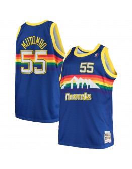 Dikembe Mutombo Denver Nuggets Mitchell & Ness Big & Tall Hardwood Classics Jersey - Royal