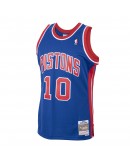 Dennis Rodman Detroit Pistons Mitchell & Ness 2001/02 Hardwood Classics Swingman Jersey - Royal