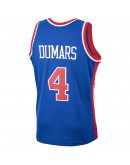 Joe Dumars Detroit Pistons Mitchell & Ness 1988-89 Hardwood Classics Swingman Player Jersey - Blue