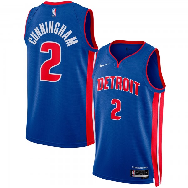 Cade Cunningham Detroit Pistons Nike Unisex Swingman Jersey - Icon Edition - Blue