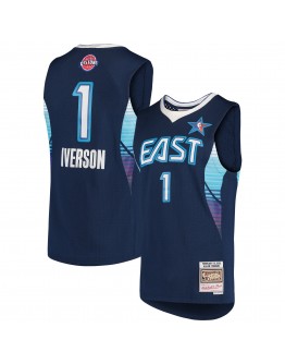 Allen Iverson Eastern Conference Mitchell & Ness Hardwood Classics 2009 NBA All-Star Game Swingman Jersey - Navy