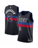 Cade Cunningham Detroit Pistons Jordan Brand Unisex Swingman Jersey - Statement Edition - Black