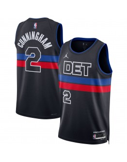 Cade Cunningham Detroit Pistons Jordan Brand Unisex Swingman Jersey - Statement Edition - Black