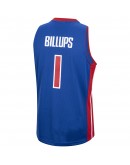 Chauncey Billups Detroit Pistons Mitchell & Ness 2003-04 Hardwood Classics Swingman Jersey - Royal