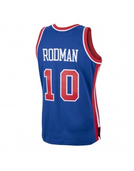 Dennis Rodman Detroit Pistons Mitchell & Ness 2001/02 Hardwood Classics Swingman Jersey - Royal