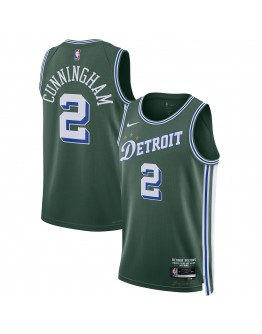 Cade Cunningham Detroit Pistons Nike Unisex 2022/23 Swingman Jersey - City Edition - Green