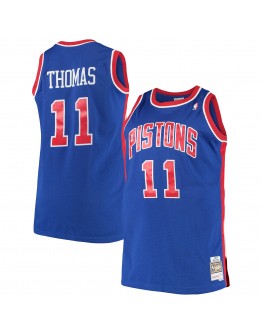 Isaiah Thomas Detroit Pistons Mitchell & Ness Big & Tall Hardwood Classics Jersey - Royal