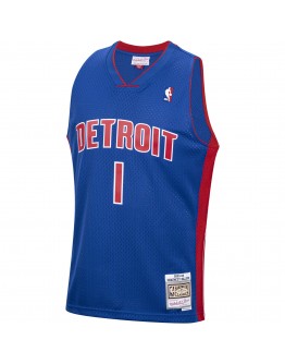 Chauncey Billups Detroit Pistons Mitchell & Ness 2003-04 Hardwood Classics Swingman Jersey - Royal