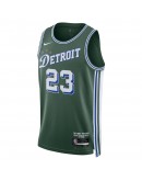 Jaden Ivey Detroit Pistons Nike 2022/23 Swingman Jersey - City Edition - Green