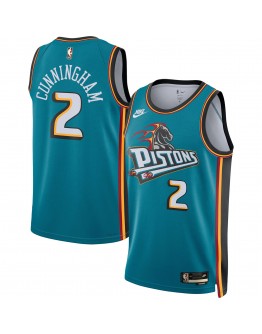 Cade Cunningham Detroit Pistons Nike Swingman Jersey - Classic Edition - Teal