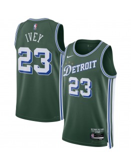 Jaden Ivey Detroit Pistons Nike 2022/23 Swingman Jersey - City Edition - Green