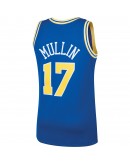 Chris Mullin Golden State Warriors Mitchell & Ness 1993-94 Hardwood Classics Swingman Player Jersey - Royal