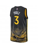 Jordan Poole Golden State Warriors Nike Unisex 2022/23 Swingman Jersey - City Edition - Black