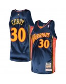 Stephen Curry Golden State Warriors Mitchell & Ness 2009 Hardwood Classics Authentic Jersey - Navy