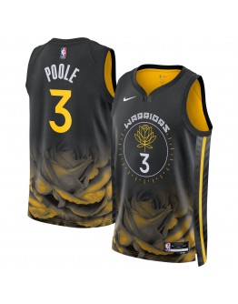 Jordan Poole Golden State Warriors Nike Unisex 2022/23 Swingman Jersey - City Edition - Black