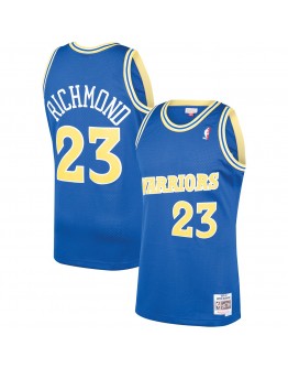 Mitch Richmond Golden State Warriors Mitchell & Ness 1990-91 Hardwood Classics Swingman Player Jersey - Royal