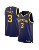 Jordan Poole Golden State Warriors Jordan Brand Unisex Swingman Jersey - Statement Edition - Navy