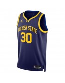 Stephen Curry Golden State Warriors Jordan Brand Unisex Swingman Jersey - Statement Edition - Navy