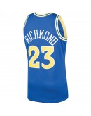 Mitch Richmond Golden State Warriors Mitchell & Ness 1990-91 Hardwood Classics Swingman Player Jersey - Royal