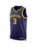 Jordan Poole Golden State Warriors Jordan Brand Unisex Swingman Jersey - Statement Edition - Navy