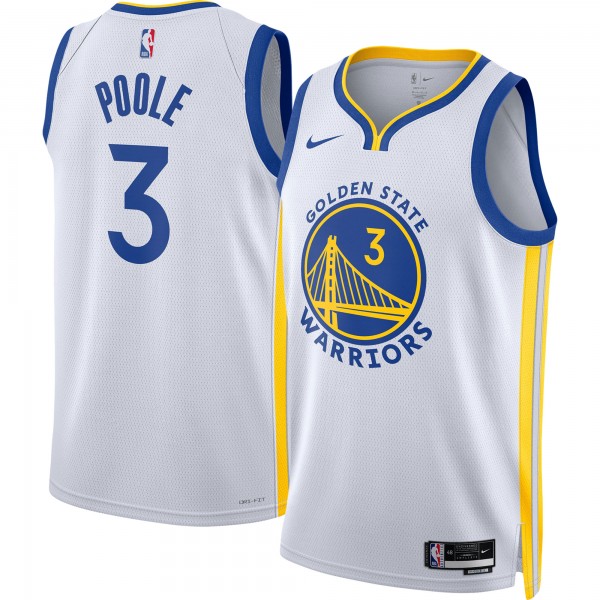 Jordan Poole Golden State Warriors Nike Unisex Swingman Jersey - Association Edition - White