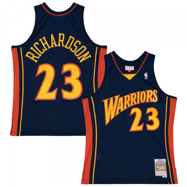 Jason Richardson Golden State Warriors Mitchell & Ness 2002/03 Swingman Jersey - Blue