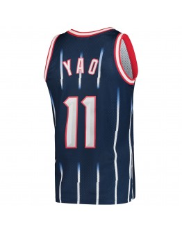 Yao Ming Houston Rockets Mitchell & Ness Hardwood Classics 2002-03 Swingman Jersey - Navy