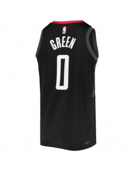 Jalen Green Houston Rockets Jordan Brand 2021/22 Swingman Jersey - Statement Edition - Black