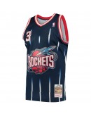 Steve Francis Houston Rockets Mitchell & Ness 1999-2000 Hardwood Classics Swingman Player Jersey - Navy