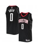 Jalen Green Houston Rockets Jordan Brand 2021/22 Swingman Jersey - Statement Edition - Black