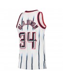 Hakeem Olajuwon Houston Rockets Mitchell & Ness 1996-97 Hardwood Classics Swingman Jersey - White