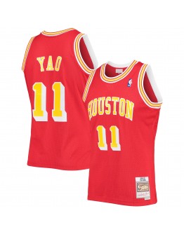 Yao Ming Houston Rockets Mitchell & Ness 2004-05 Hardwood Classics Swingman Jersey - Red